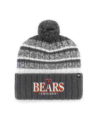Men's Charcoal Chicago Bears Tavern Cuffed Knit Hat with Pom