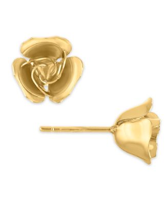 Stud Earrings in 10k Gold