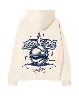Men's and Women's Cream 2026 NBA All-Star Game Court Shine Hoodie