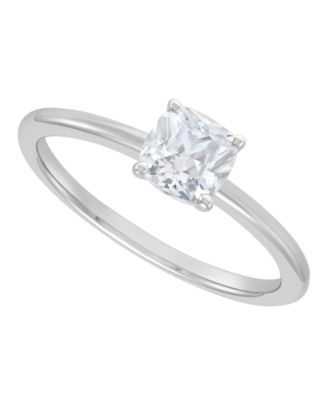  IGI Certified Lab Grown Diamond Solitaire Engagement Ring (1 ct. t.w.) in 14k Yellow and White Gold or 14k White Gold