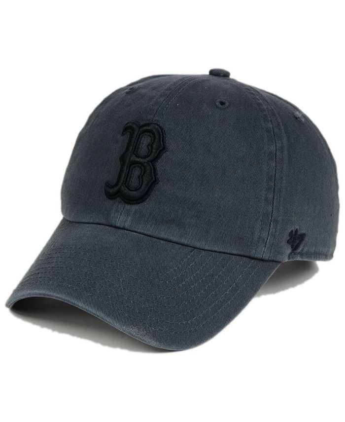 '47 Brand Boston Red Sox Charcoal Clean Up Cap & Reviews - Sports Fan ...