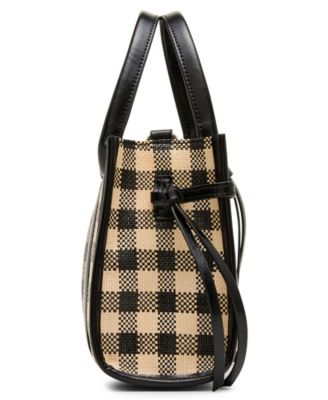 Logans Straw Mini Tote Bag