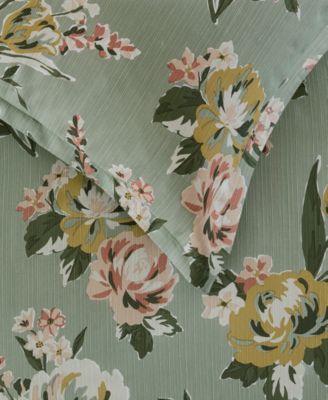 Salara Vintage Floral 7-Pc. Comforter Set, Queen