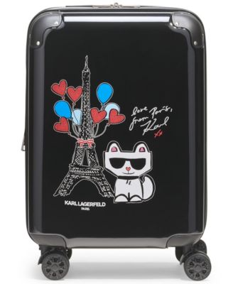 Up In Paris Small Upright Suitcase