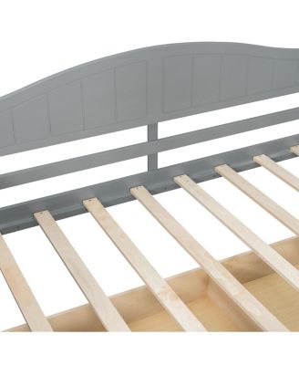 Twin Size Canopy Day Bed with 2 Drawers