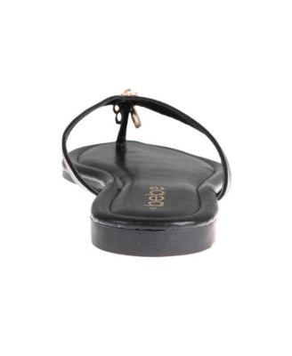 Women's Fashion Sandal with Double B Dangle Charm