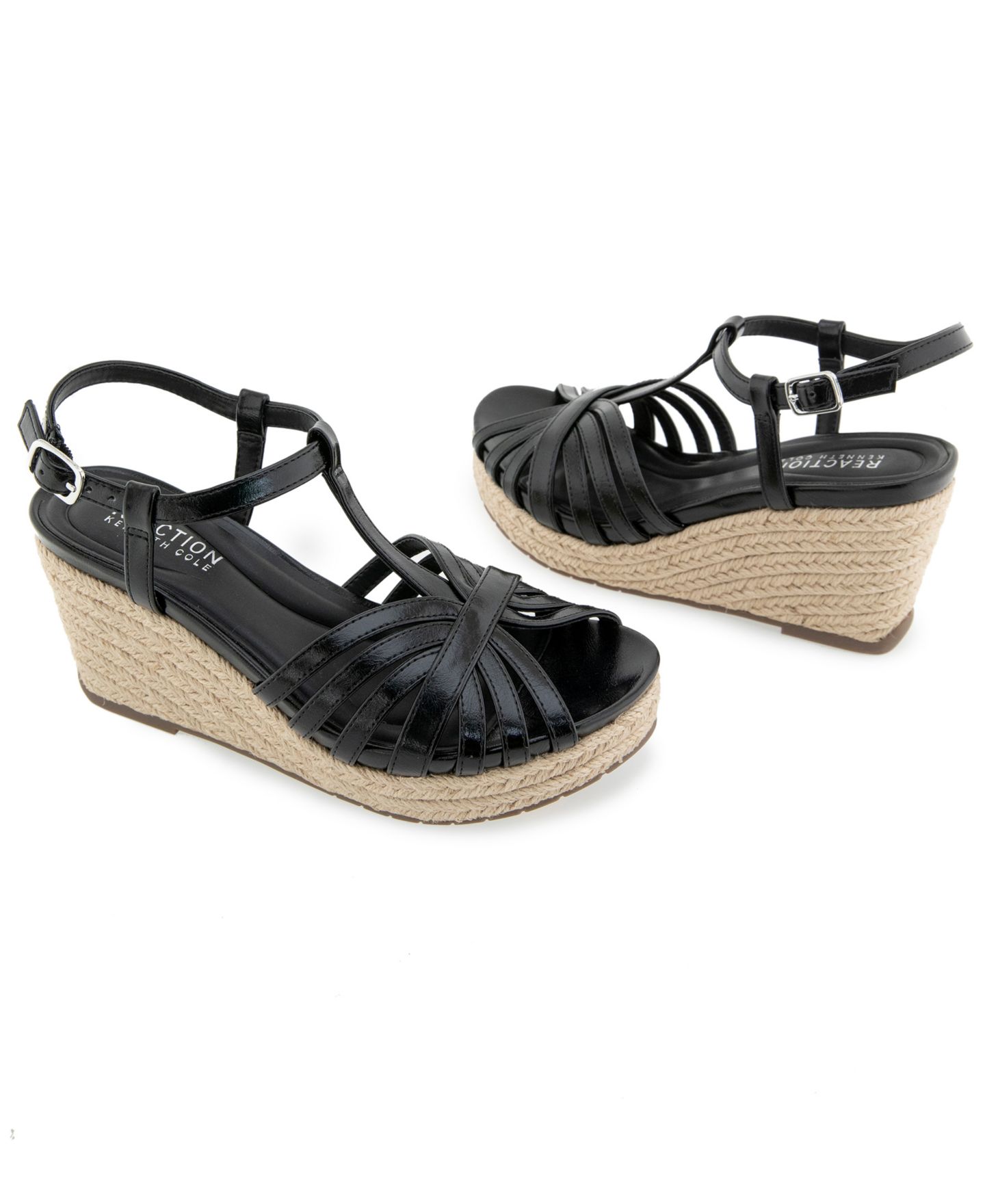 Женские сандалии Kenneth Cole Reaction Capi Wedge, цвет: Чёрный — фото 8