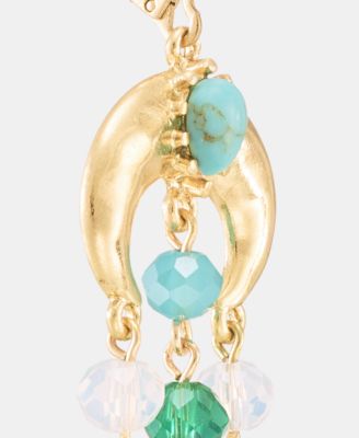 Beaded Statement Earrings 