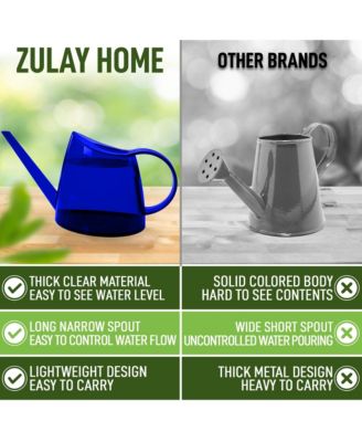 Small Watering Can with Long Slim Spout for Indoor Plants, 47oz