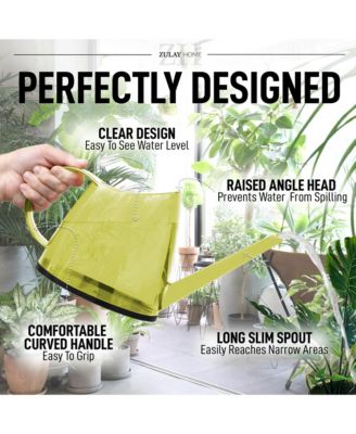 Small Watering Can with Long Slim Spout for Indoor Plants, 47oz