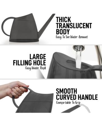 Small Watering Can with Long Slim Spout for Indoor Plants, 47oz