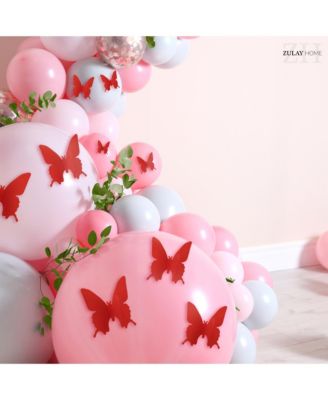 Removable DIY 3D Butterfly Wall Decorations (24pcs with 3 Different Sizes)