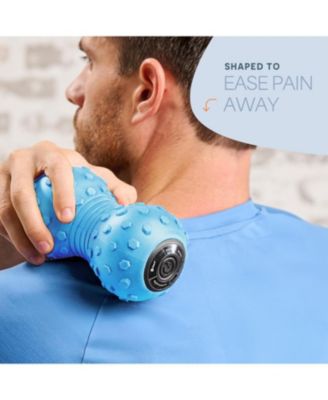 4-Speed Vibrating Massage Ball – Compact Peanut Foam Roller for Deep Tissue Massage, Mobility, and Muscle Recovery