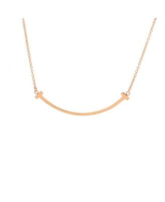 T Smile Pendant Necklace