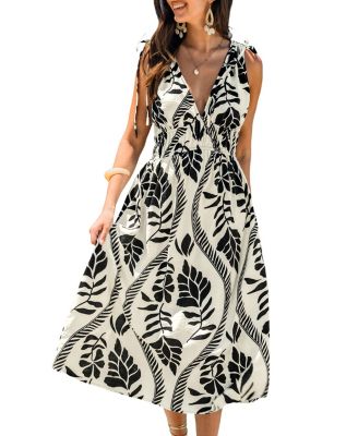 Women's Curious Soul Tropical Maxi Beach Dress