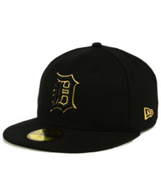 New Era - Detroit Tigers Black On Metallic Gold 59FIFTY Cap