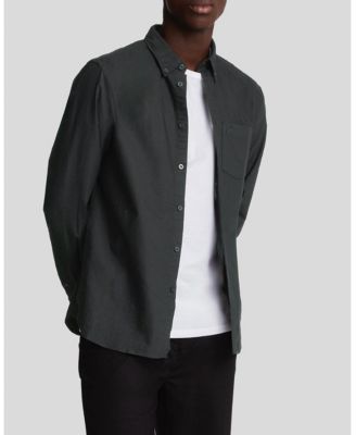 Men's Tonal Eagle Plain Oxford Shirt