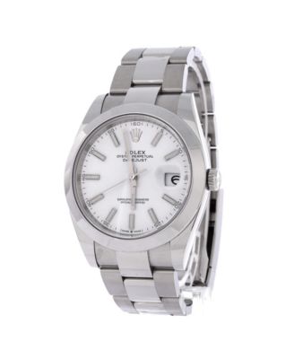 Oyster Perpetual Datejust Automatic Watch in Stainless Steel 41mm