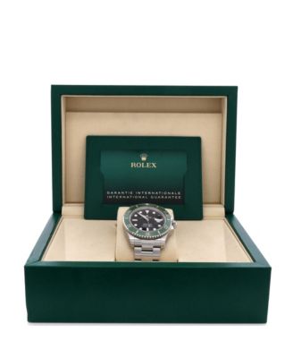 Oyster Perpetual Submariner Starbucks Date Automatic Watch in Stainless Steel and Cerachrom 41mm