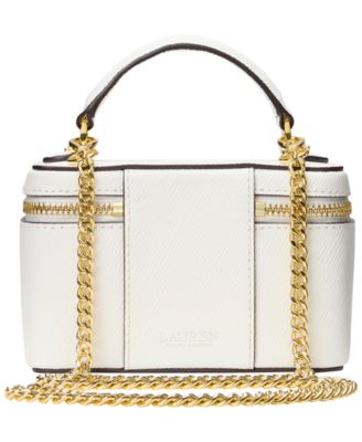 Hallee Small Textured Leather Crossbody Bag
