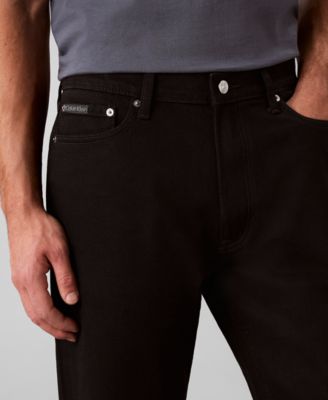 Men's Straight-Fit Cotton Blend Jeans