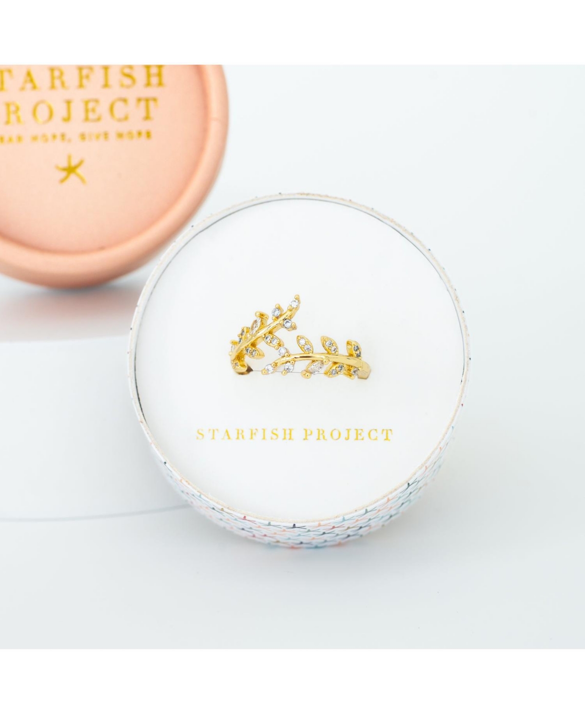 Starfish Project Zircon Willow Branch Ring