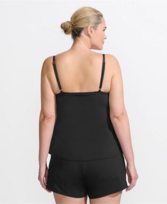 Plus Size Tulip Romper Swimsuit