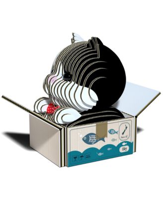 Cat - Tuxedo 3D Puzzle