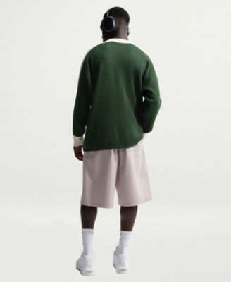 Men's Sportswear Loose-Fit Long-Sleeve Club Jersey Sweater