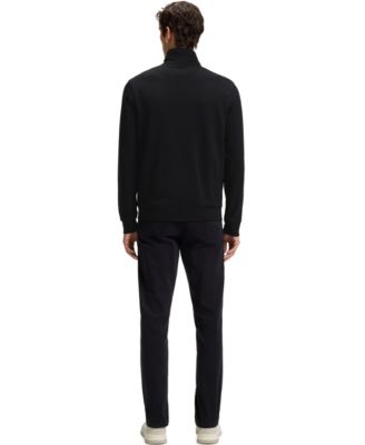 Men's Cotton-Jersey Logo Badge Jacket