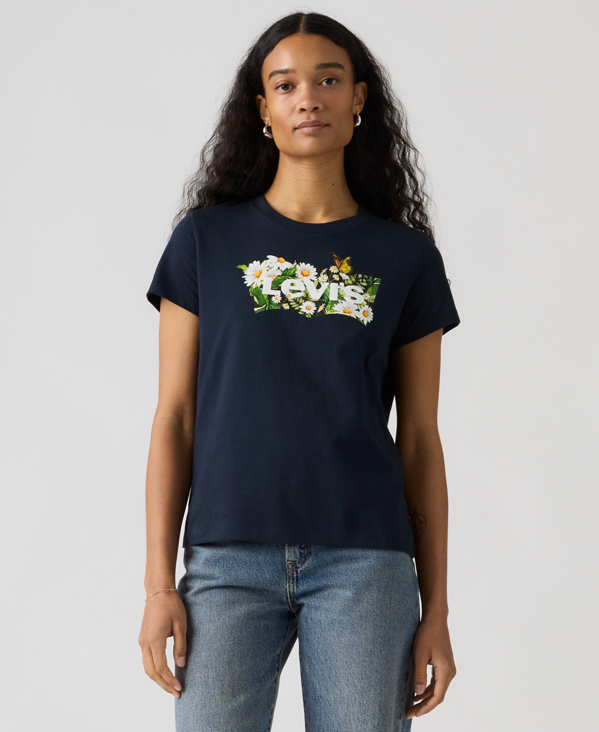 Levi's Women's Perfect Graphic Logo Cotton T-shirt