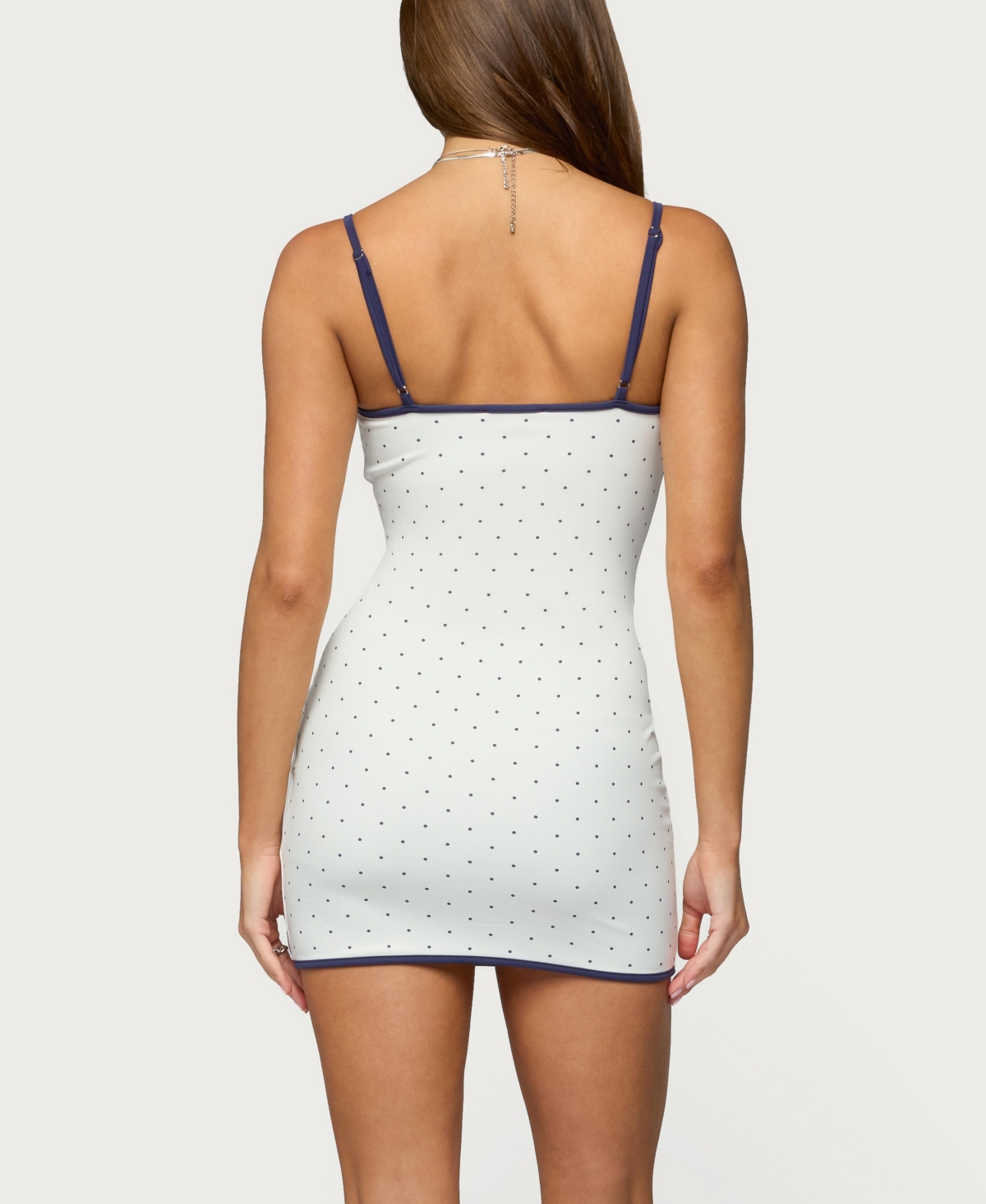 Edikted Women's Rosalyna Polka Dot Mini Dress