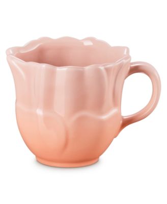 Stoneware 11 oz. Petal Mug