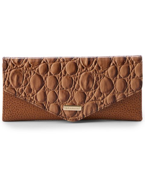 Brahmin Veronica Cumulus Leather Envelope Wallet