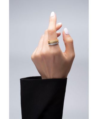 Sophie Molten Eternity Stackable Ring