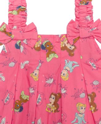 Girls' 2T-6X Square Neck and Elastic Shorts, 2-Piece Set