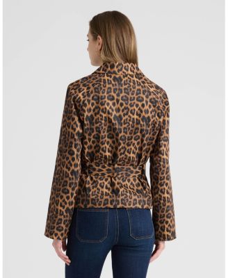 Women's Double Breasted Short Trench Coat