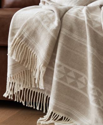 Alberta Cotton Blend Breathable Throw, 50" x 60"