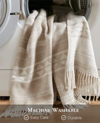 Alberta Cotton Blend Breathable Throw, 50" x 60"