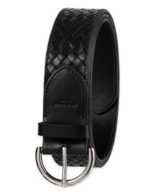Women's Woven Leather Belt