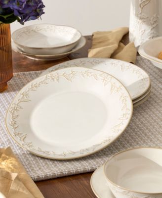 Homespun 12-Pc. Dinnerware Set, Service for 4