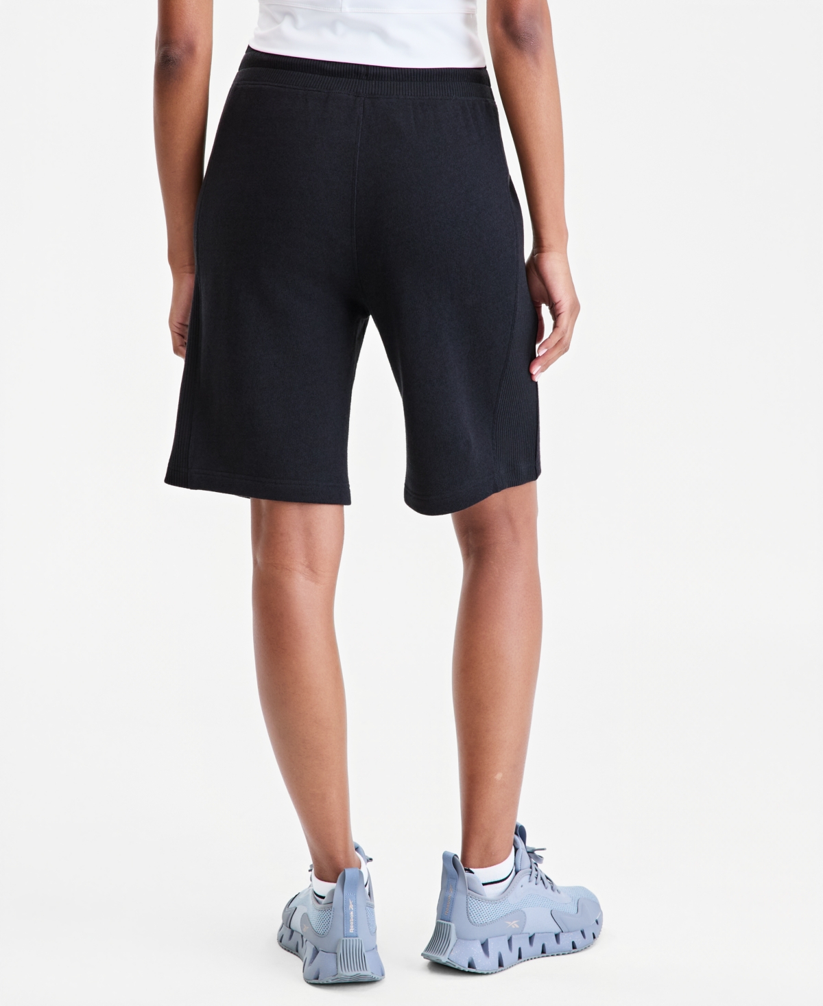 Id Ideology Women's Cotton-Blend Pull-On Bermuda Shorts, Exclusively at Macy's