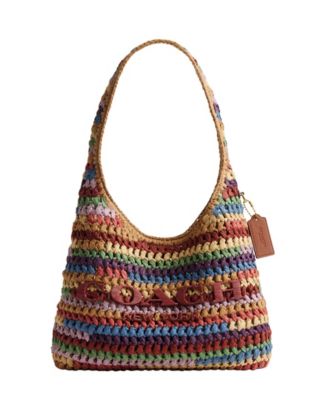 Brooklyn Medium Multi Straw Shoulder Bag 28