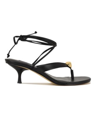 Women's Batty Ornamented Kitten Heel Sandals