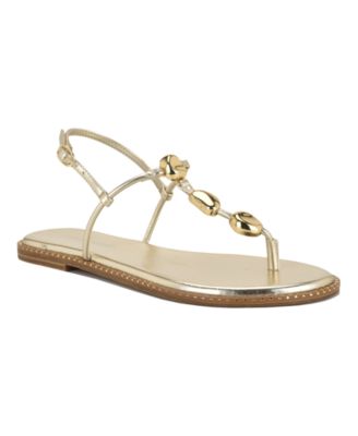 Women's Derika Ornamented T-Strap Slingback Sandals