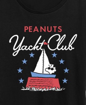 Plus Size Peanuts Patriotic Yacht Club Short-Sleeve Graphic T-Shirt