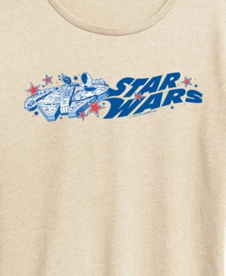 Plus Size Short-Sleeve Star Wars Graphic T-Shirt
