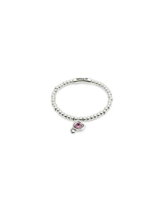 Pink Crystal Heart Bracelet