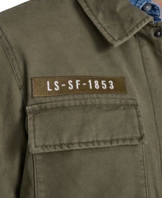 Men's Classic-Fit Four Pockets Field Jacket