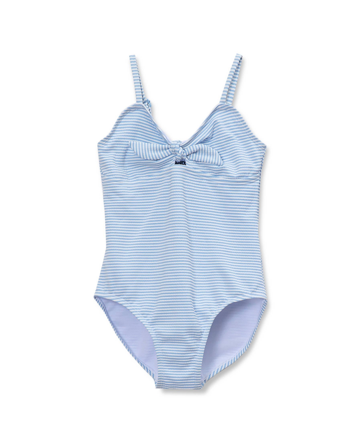Lands' End Girls Chlorine Resistant Cutout One Piece Swimsuit
